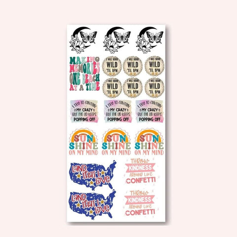 Custom Iron On / DTF Transfer Gang Sheet Builder (Beta) Physical So Fontsy T-Shirt Iron-On Transfer Shop