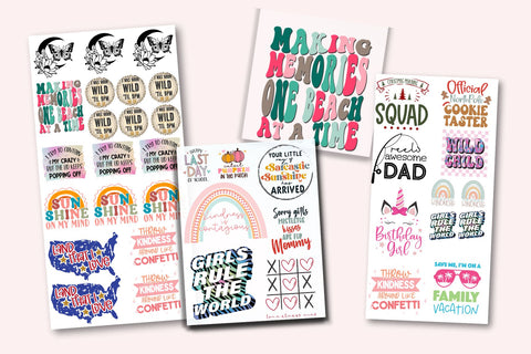 Custom Iron On / DTF Transfer Gang Sheet Builder Physical So Fontsy T-Shirt Iron-On Transfer Shop